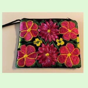 Handmade Floral Purse